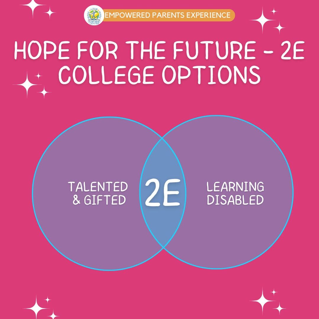 Hope for the Future – 2e College Options