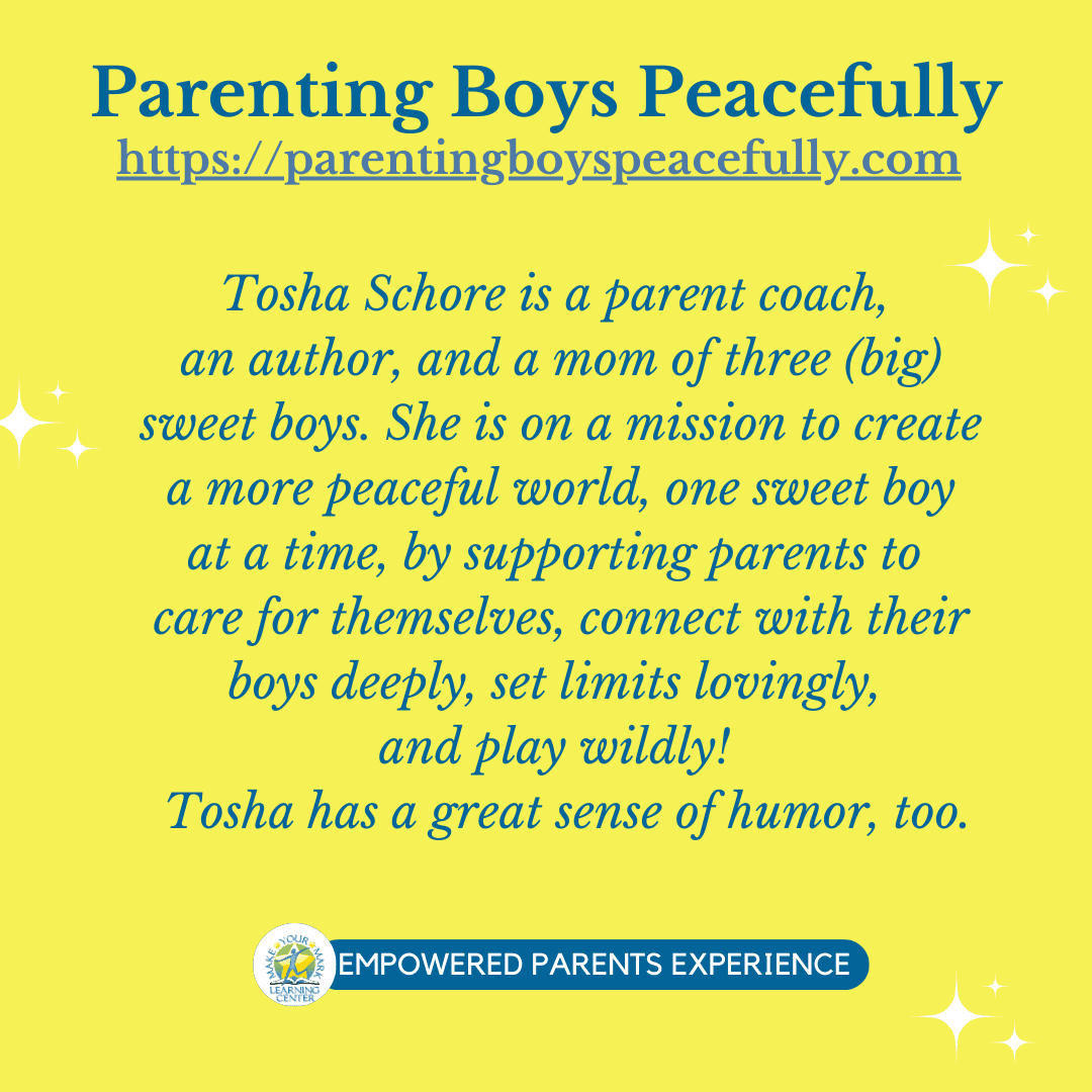 Parenting Boys Peacefully